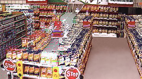 Mike-sell Potato Chip Display