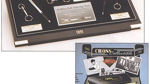 Cross Commemorative Pen Display