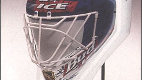 Bud Ice Hockey Mask Neon