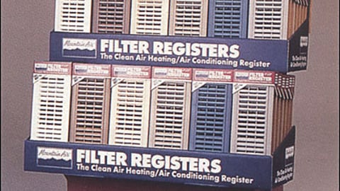 Filter Registers Floorstand