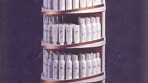 ISO Shampoo/Conditioner Display