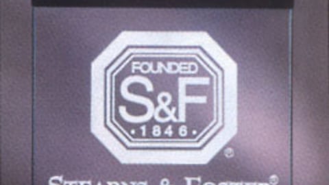 Stearns & Foster Bedding Sign