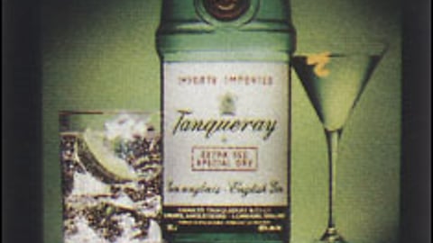 Tanqueray Animated Sign