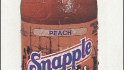 Snapple Tea Floor Cling