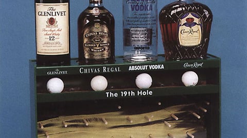 Golf Ball Pachinko Backbar