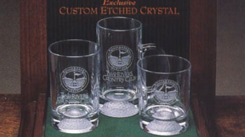 Sterling Glassware Display