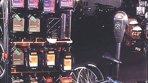 Kryptonite Floorstand with Parking Meter