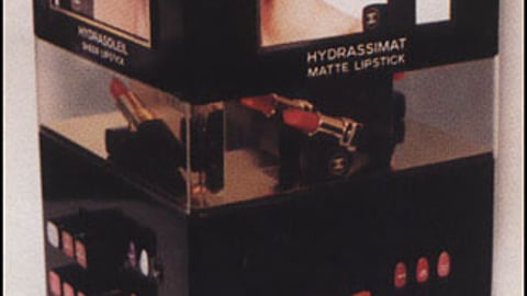 Chanel Lipstick and Nail Polish Display