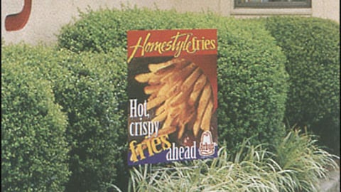 Arby's Drive-Thru Yard Signs