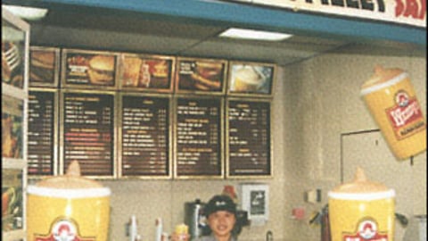 Wendy's Frosty Shake Inflatable