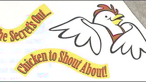 Arby's Secret's Out Floor Clings