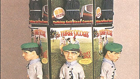 Three Stooges Golf Head Cover Display