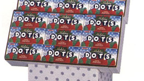 Holiday Dots Shipper Display