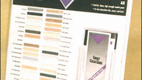 C-Cure Grout Display