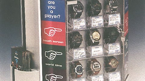 Casio Databank Counter Display