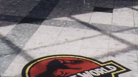 Lost World Floor Cling