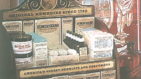 Caswell-Massey Display