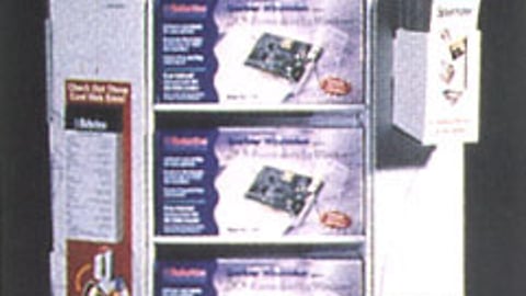 U.S. Robotics Modem Tower Display