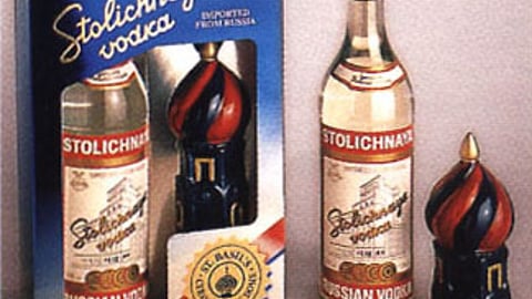 Stolichnaya Gift Packaging