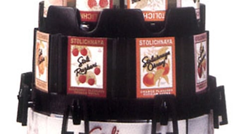 Stolichnaya Chilled Shots Display
