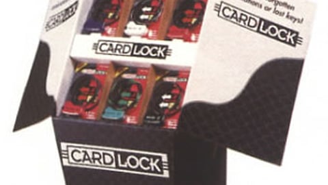 Card Lock Display