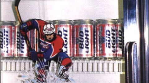 Bud Ice Cooler Door Sales Buster