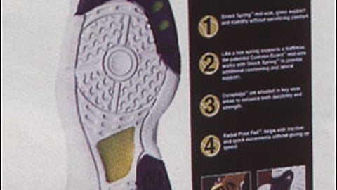 K-Swiss Countertop Unit Display