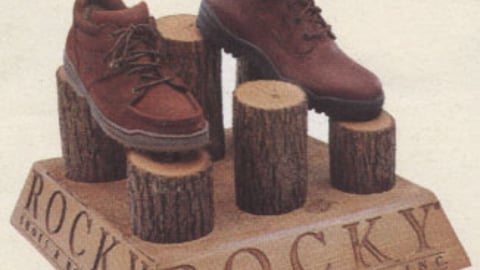 Rocky Shoes/Boots Display
