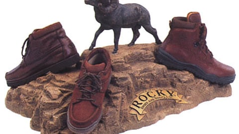 Rocky Rugged Shoes/Boots Display