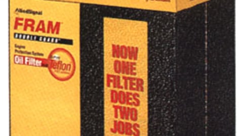 Fram Oil Filter Display