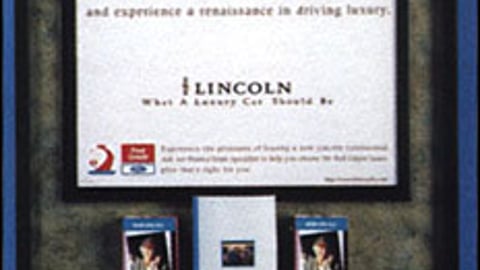 Ford Credit Dealer Display Rack