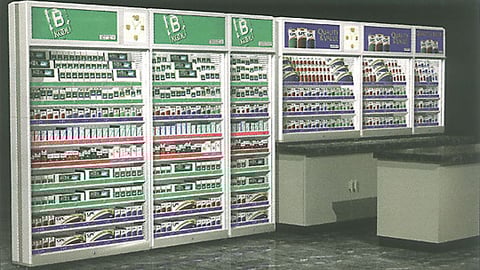 FlexMaster 2010 Cigarette Dispay