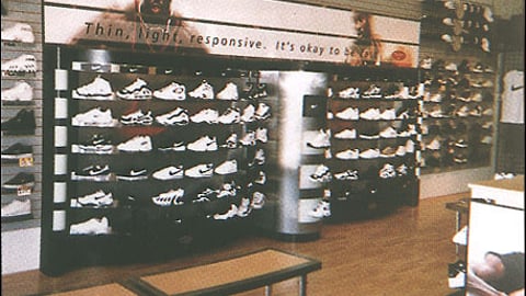 Nike Wall Display
