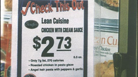 Lean Cuisine Signage