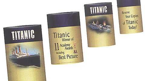 Titanic Ceiling Display