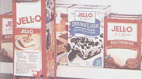 Jell-O/Pudding Display