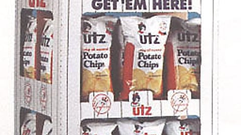 UTZ Potato Chips Display