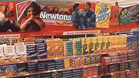 Nabisco Aisle Signage