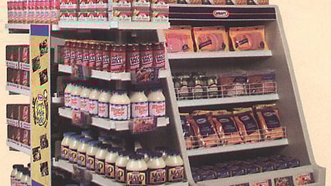 Kraft Simply Great Meals Display