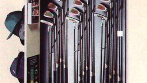 Taylor Made Kids Golf Club Display