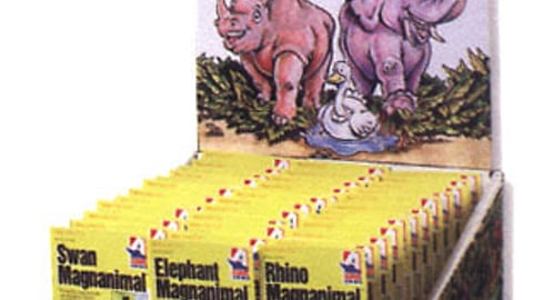 Adams Animal Magnets Display