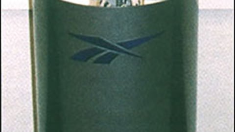 Reebok Acrylic Cylinder/Pedestal Display