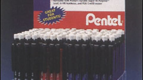 Pentel Automatic Pencils Display