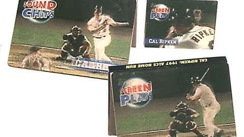 Topps Talking Lenticular Baseball Card