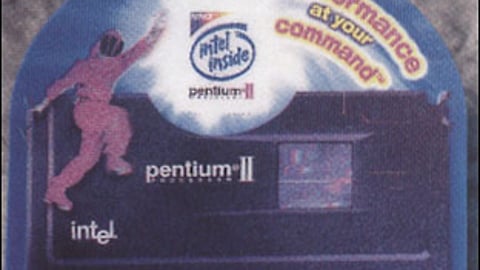 Intel Pentium II Chip Display