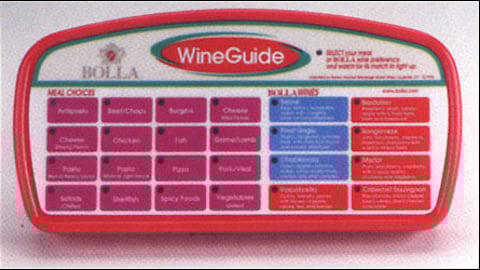 Bolla WineGuide Display