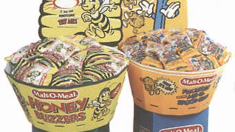 Malt-O-Meal Bowl Display