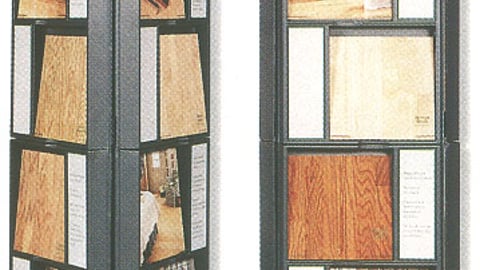 Pro's Choice Hardwood Flooring Display