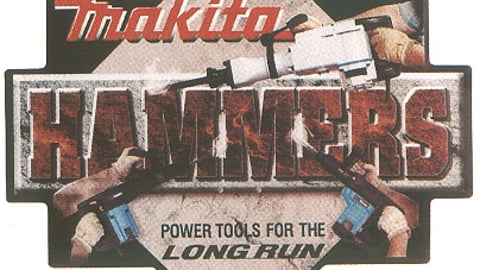 Makita Hammers Display