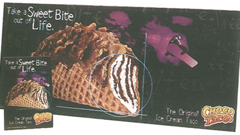 Choco Taco Display